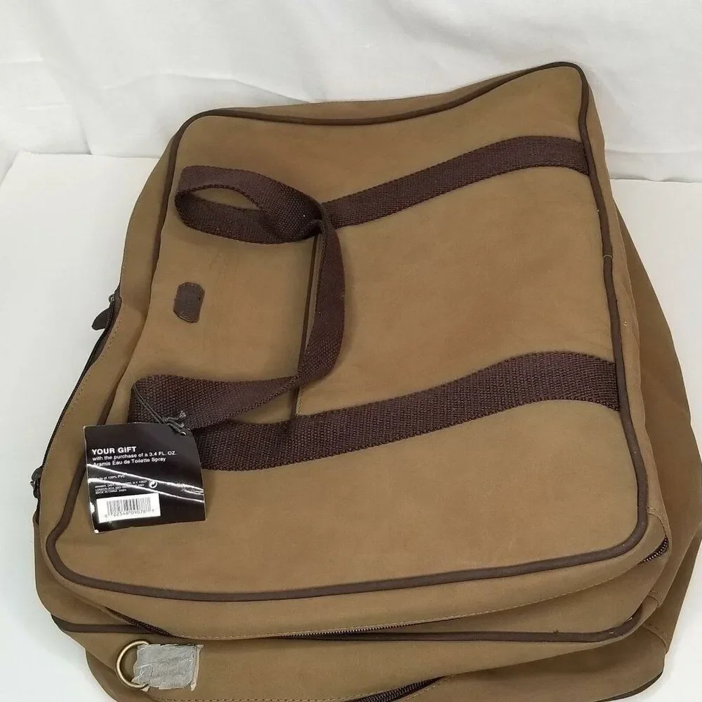 Aramis Jet Setter Large Overnight Luggage Bag Brown Promo 19